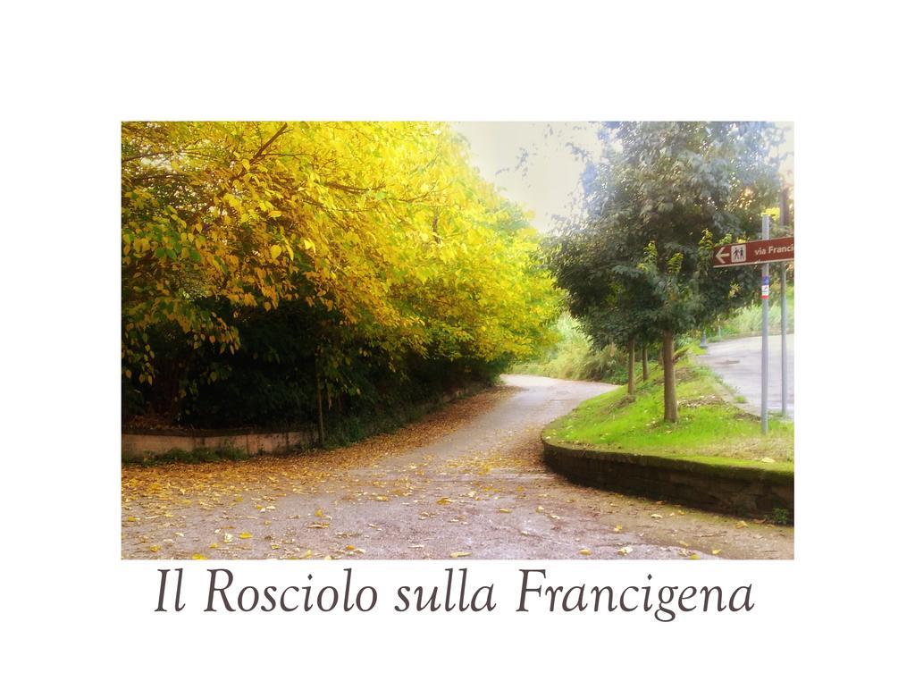 Il Rosciolo Sulla Francigena Lägenhet Formello Exteriör bild